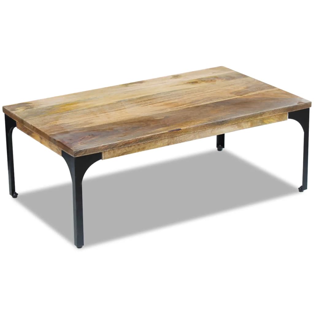 Coffee Table Mango Wood 100X60X35 Cm