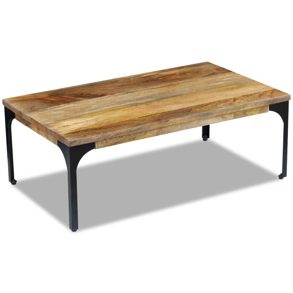 Coffee Table Mango Wood 100X60X35 Cm