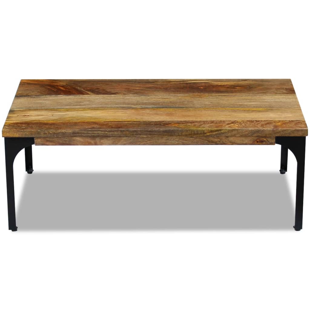 Coffee Table Mango Wood 100X60X35 Cm