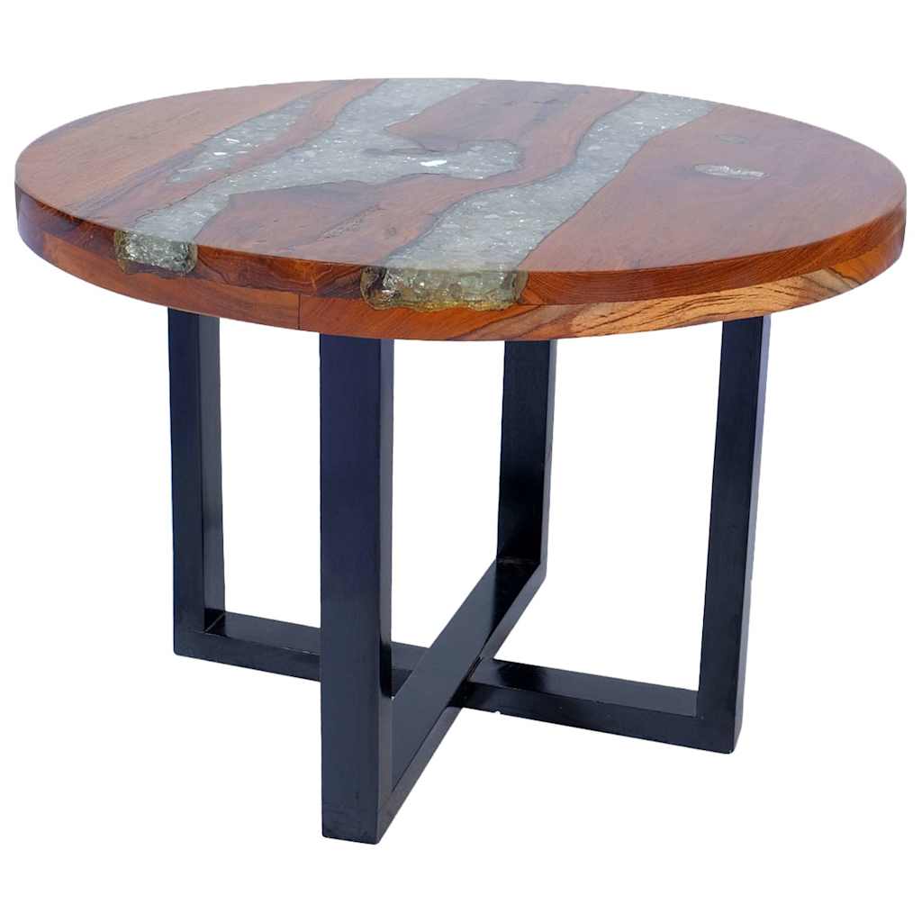 Coffee Table Teak Resin 60 Cm