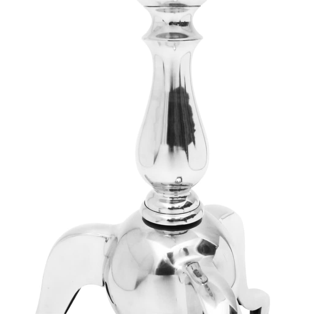 Side Table Aluminium Silver