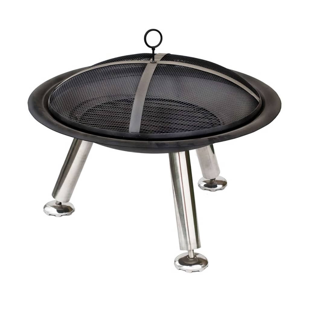 Redfire Fire Bowl Chicago Black Steel 75 Cm 85013