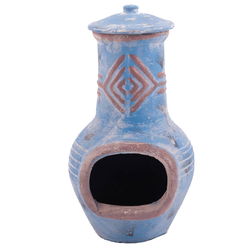 Redfire Fireplace Colima Clay Sea Blue/Red 86031