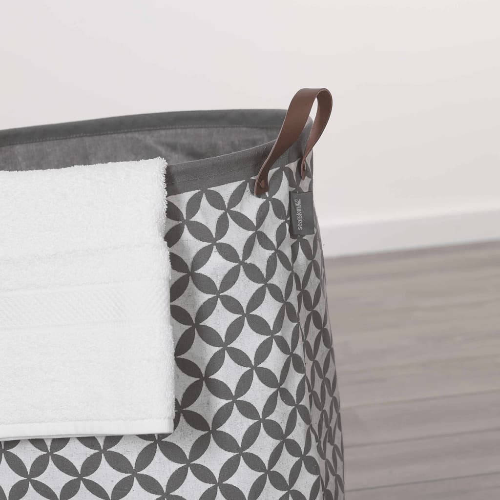 Sealskin Laundry Basket Grey 60 L 362302012