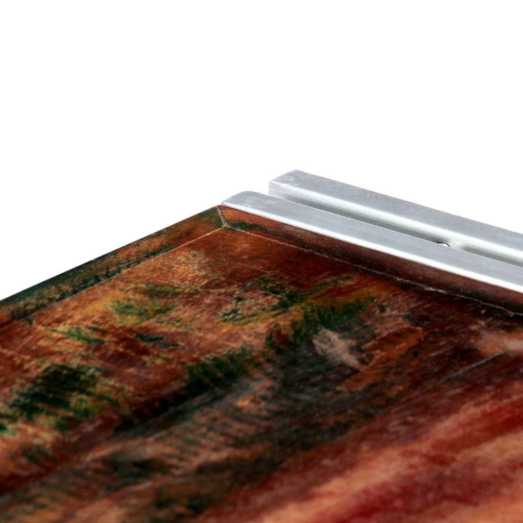 Coffee Table 120X60X35 Cm Solid Reclaimed Wood