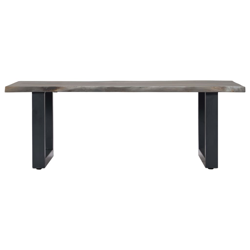 Coffee Table With Live Edges 115X60X40Cm Solid Acacia Wood