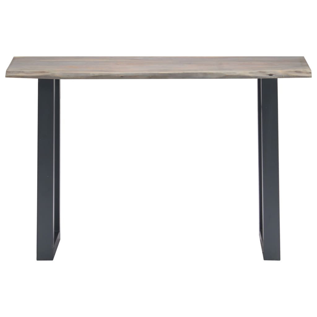 Console Table 115X35X76 Cm Solid Aacia Wood And Iron