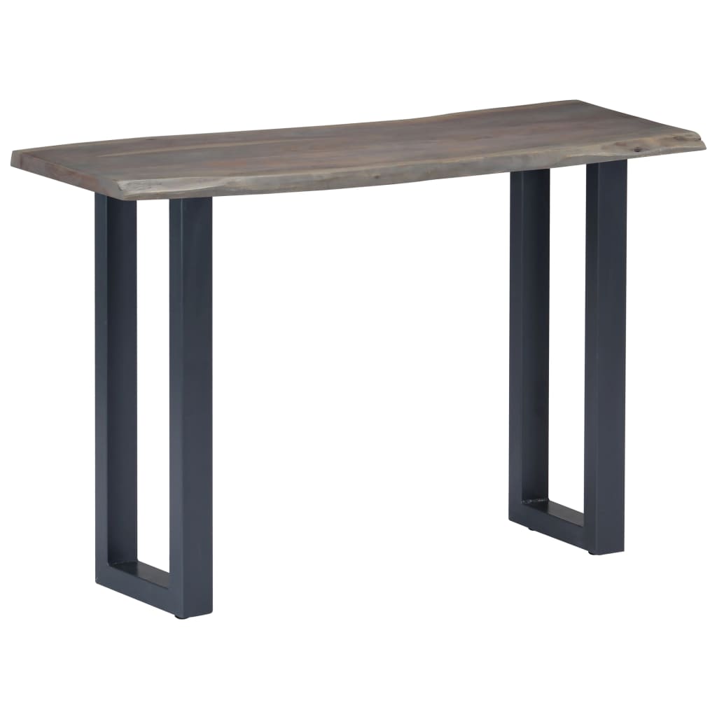 Console Table 115X35X76 Cm Solid Aacia Wood And Iron