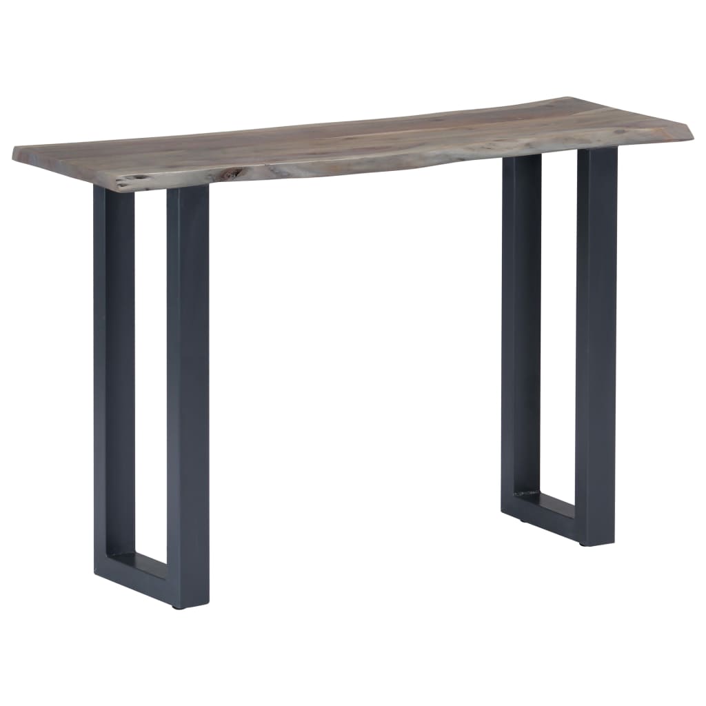 Console Table 115X35X76 Cm Solid Aacia Wood And Iron
