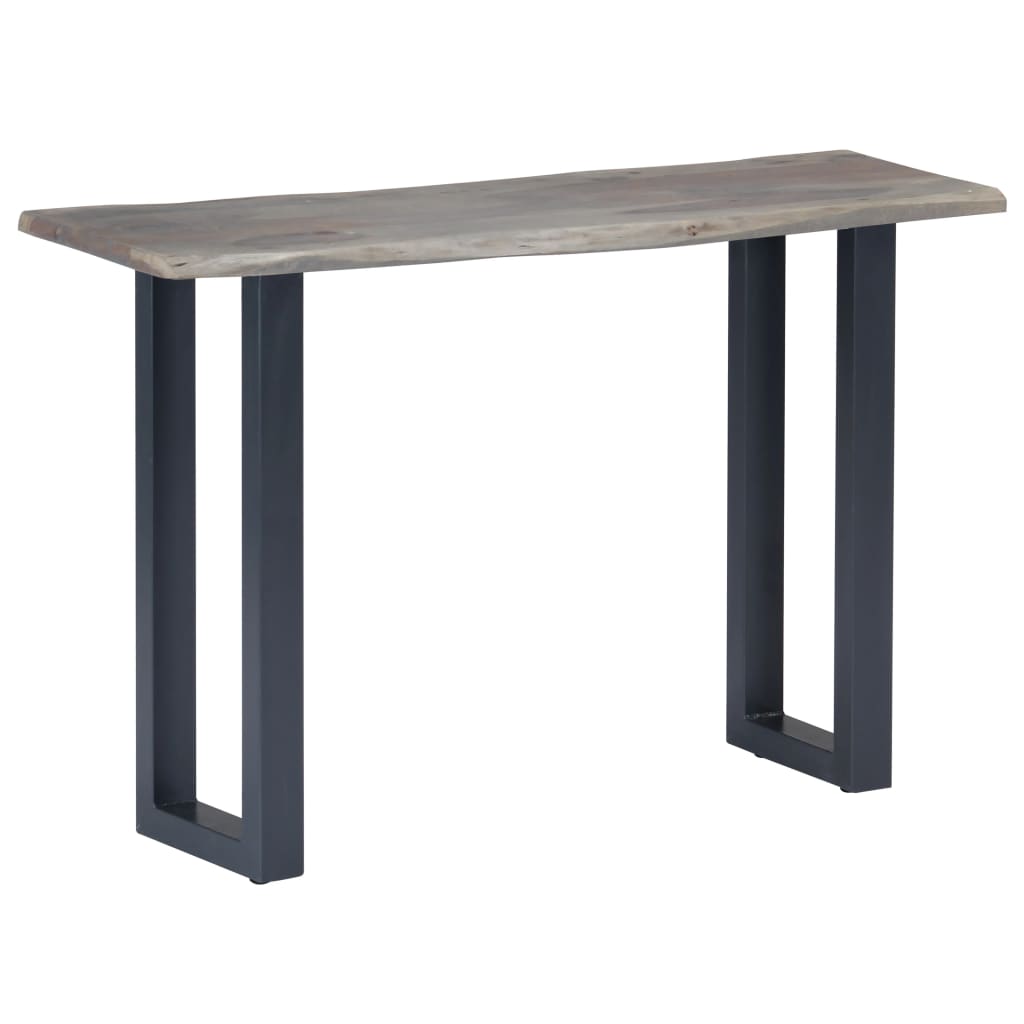Console Table 115X35X76 Cm Solid Aacia Wood And Iron