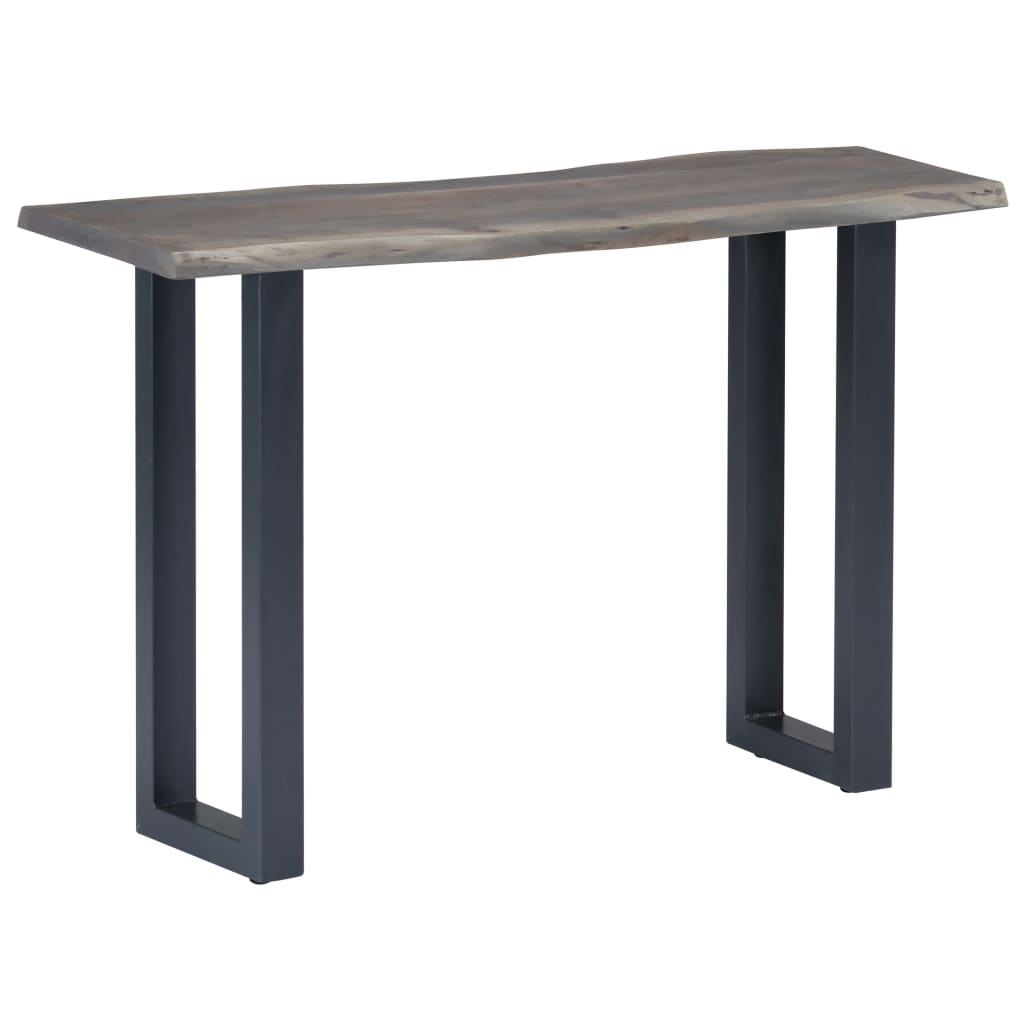 Console Table 115X35X76 Cm Solid Aacia Wood And Iron
