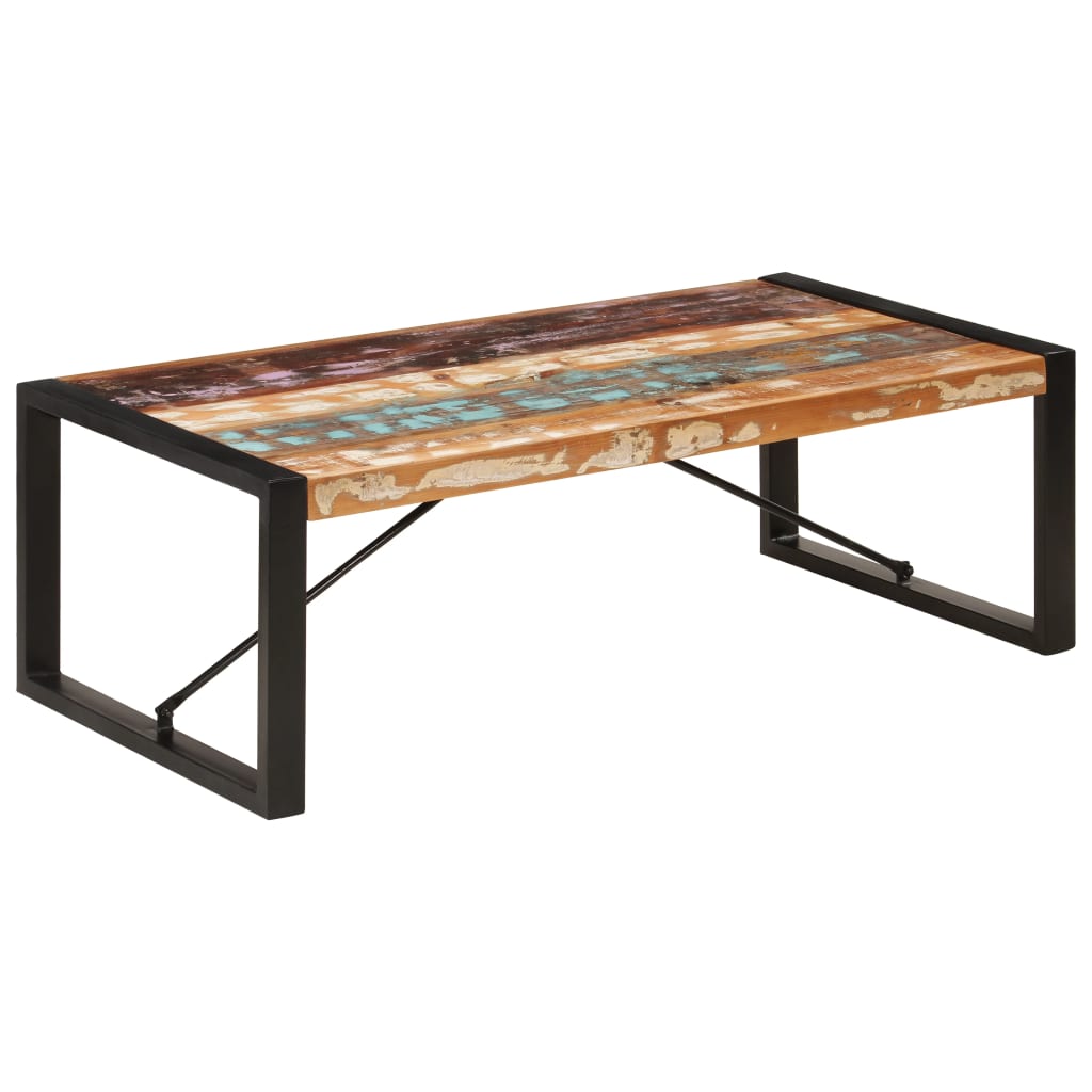 Coffee Table 120X60X40 Cm Solid Reclaimed Wood