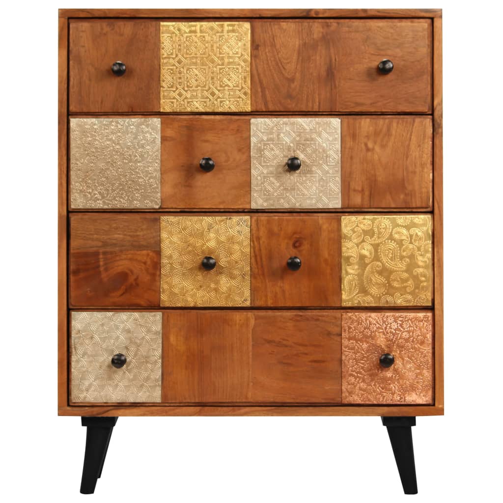 Chest Of Drawers Solid Acacia Wood