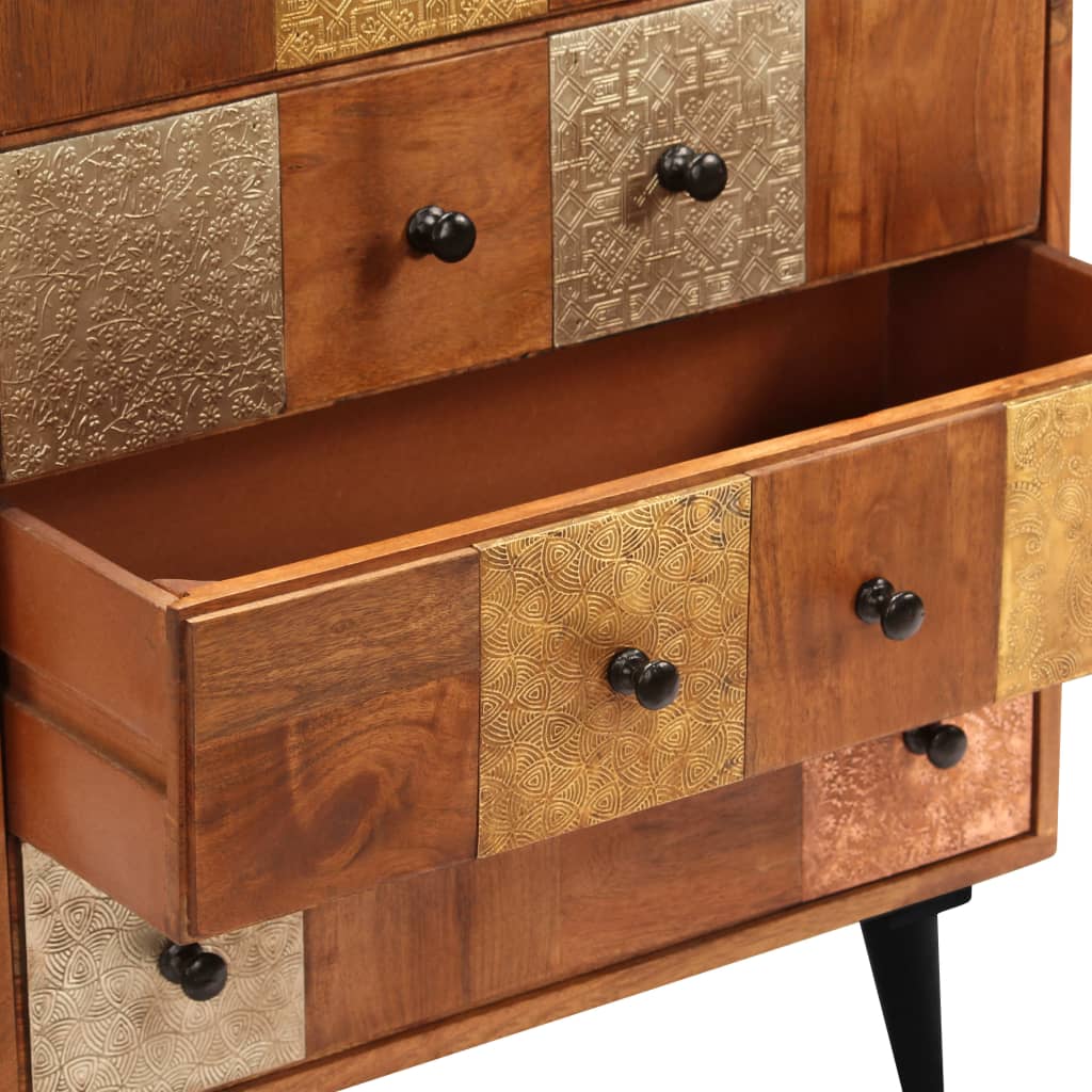 Chest Of Drawers Solid Acacia Wood