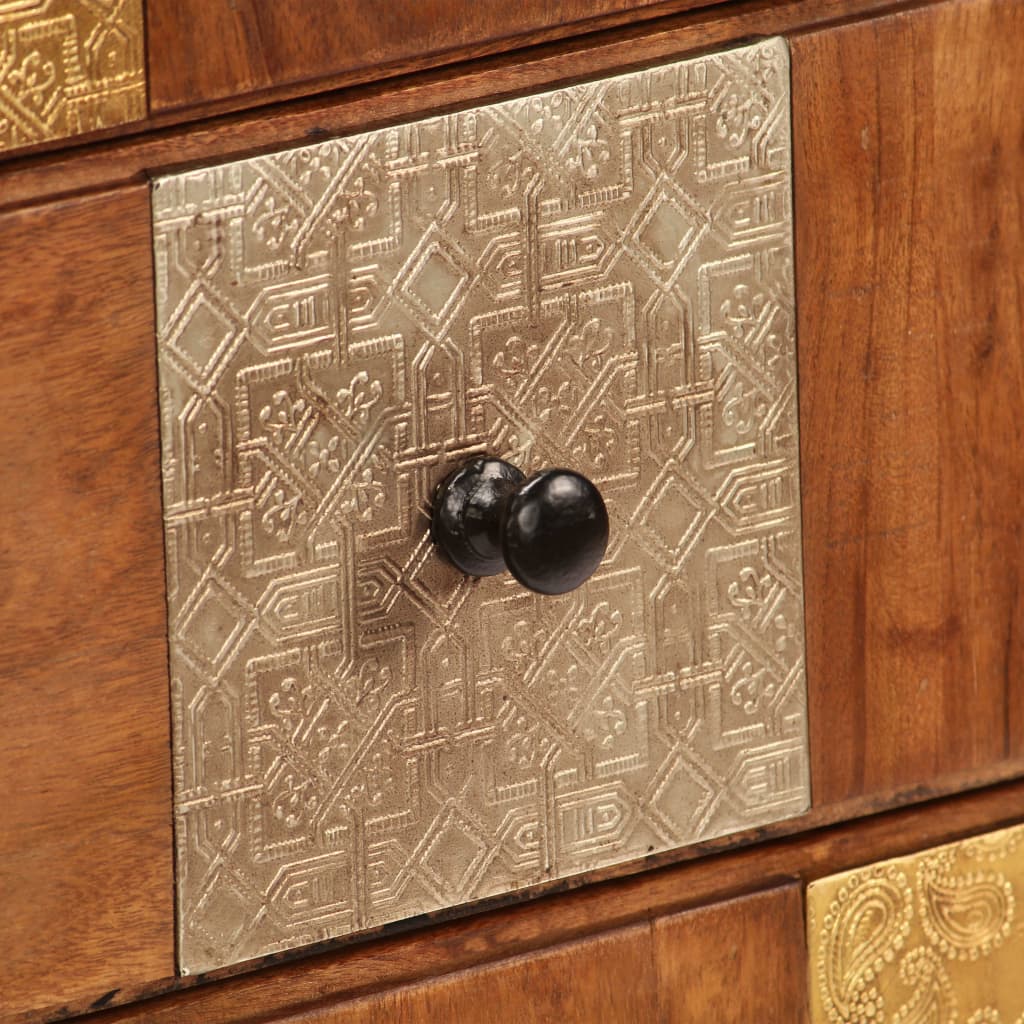 Chest Of Drawers Solid Acacia Wood