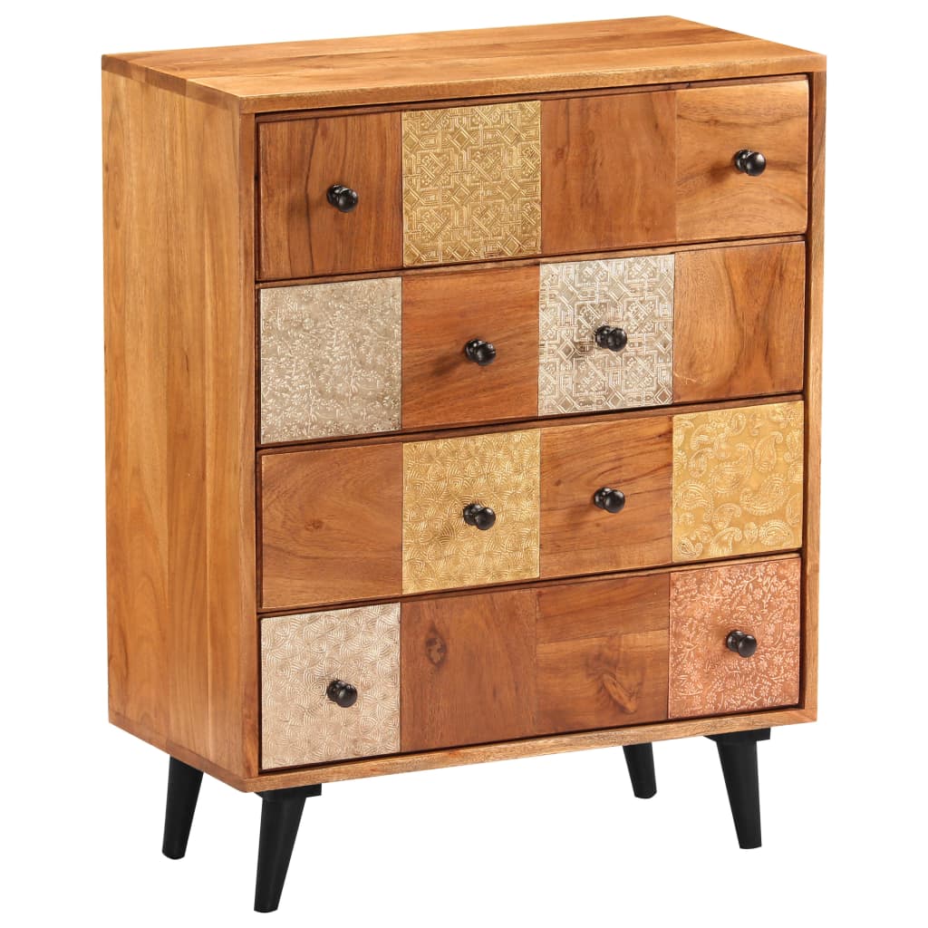 Chest Of Drawers Solid Acacia Wood