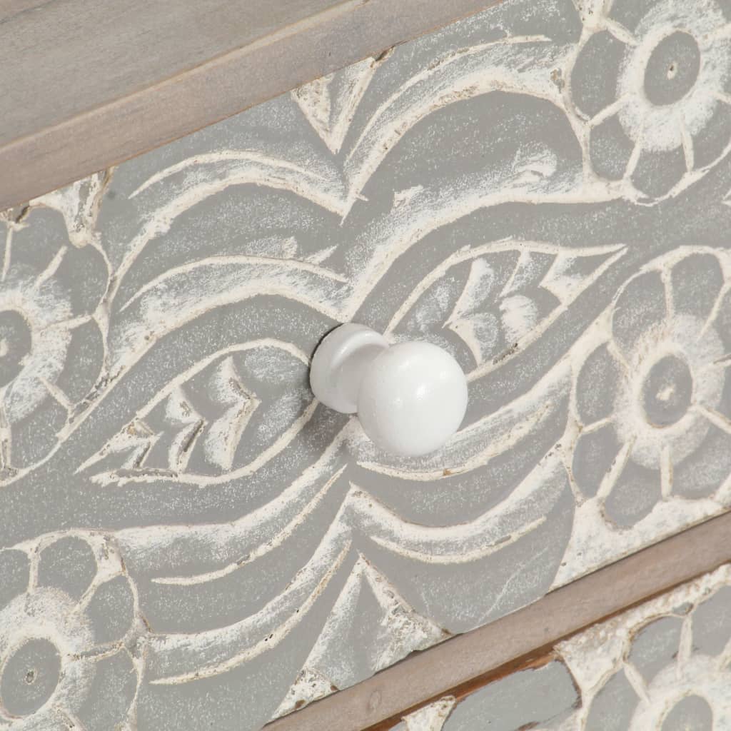 Tv Cabinet 120X30X40 Cm Solid Acacia Wood