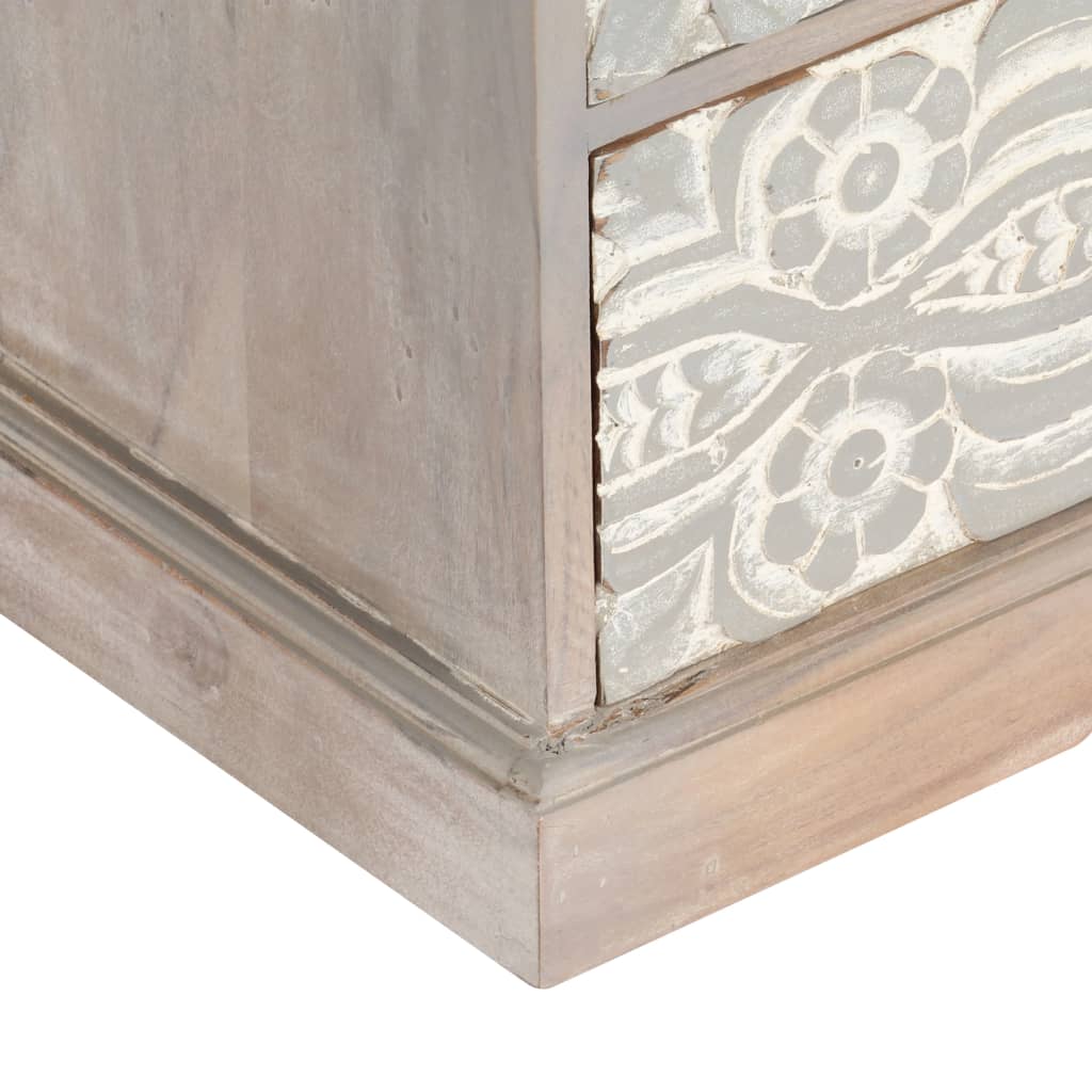 Tv Cabinet 120X30X40 Cm Solid Acacia Wood