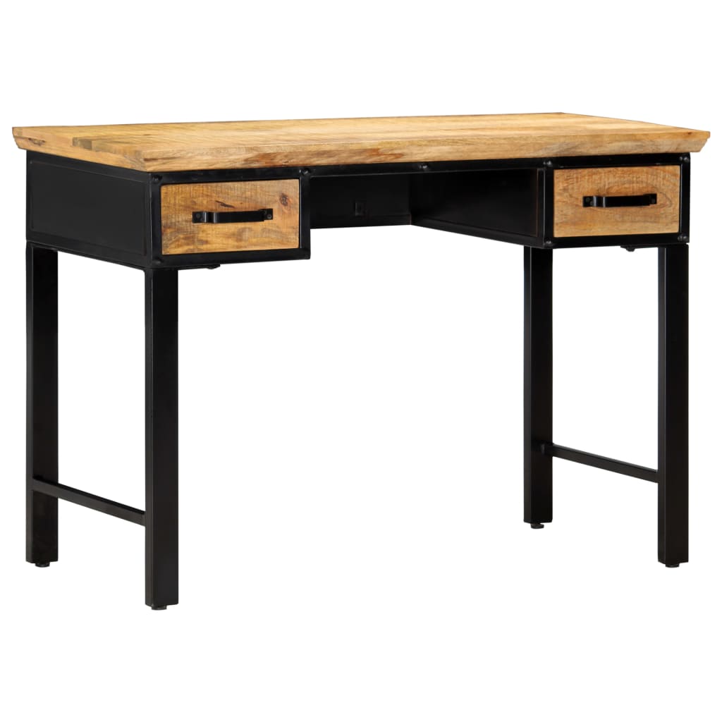 Writing Table 110X50X76 Cm Solid Mango Wood