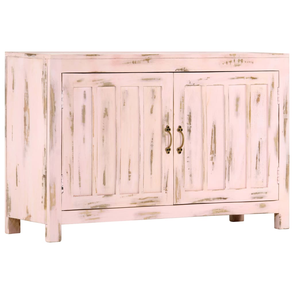 Sideboard 110X35X70 Cm Solid Mango Wood
