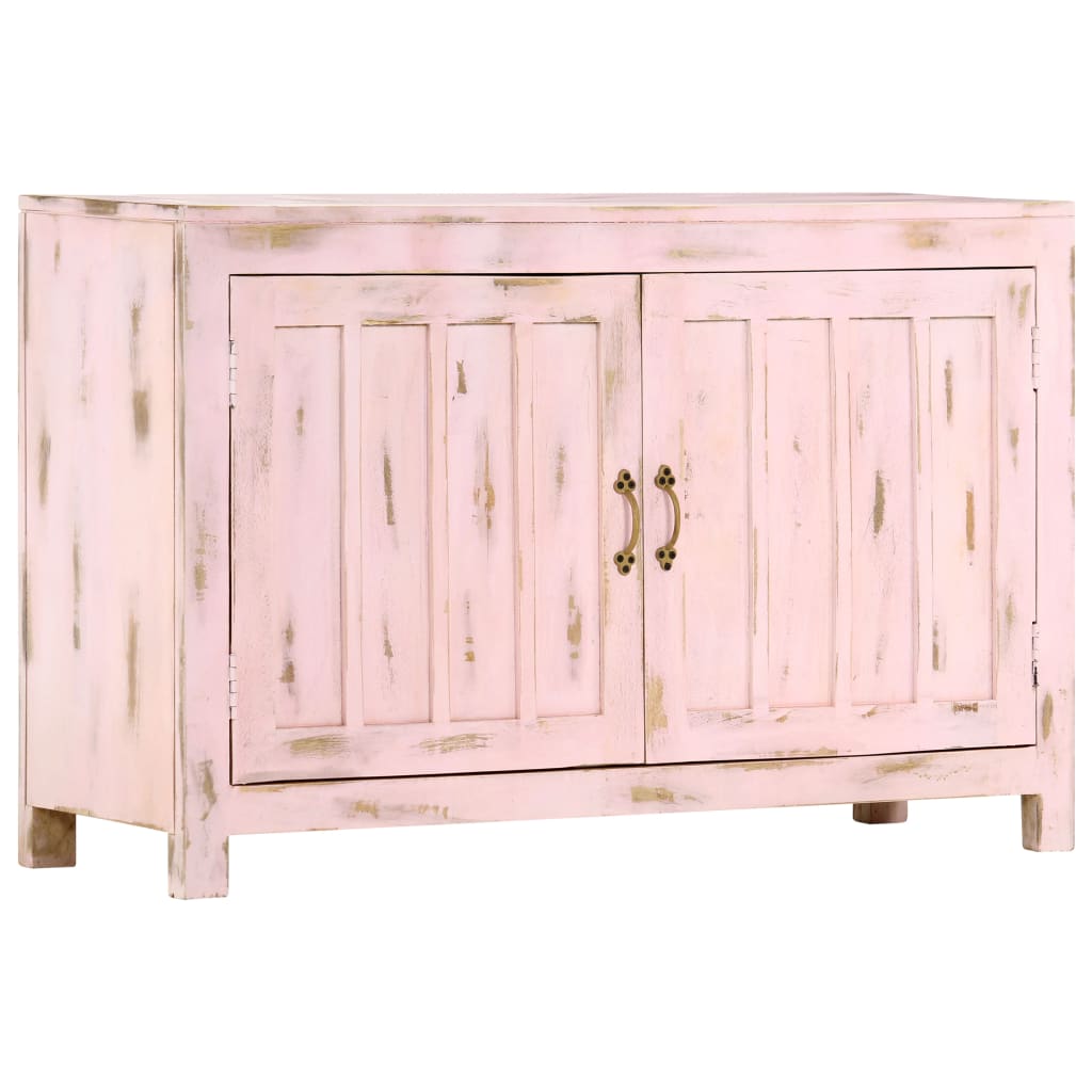 Sideboard 110X35X70 Cm Solid Mango Wood