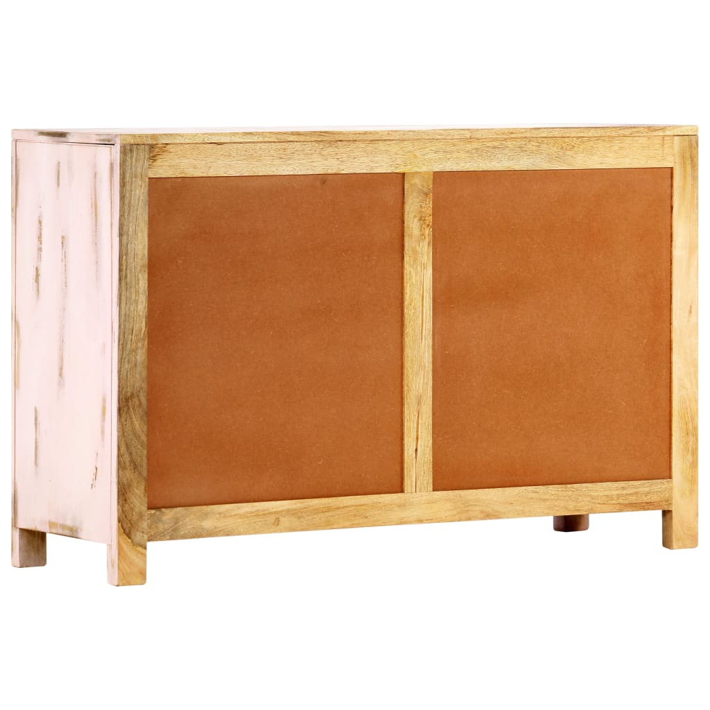 Sideboard 110X35X70 Cm Solid Mango Wood