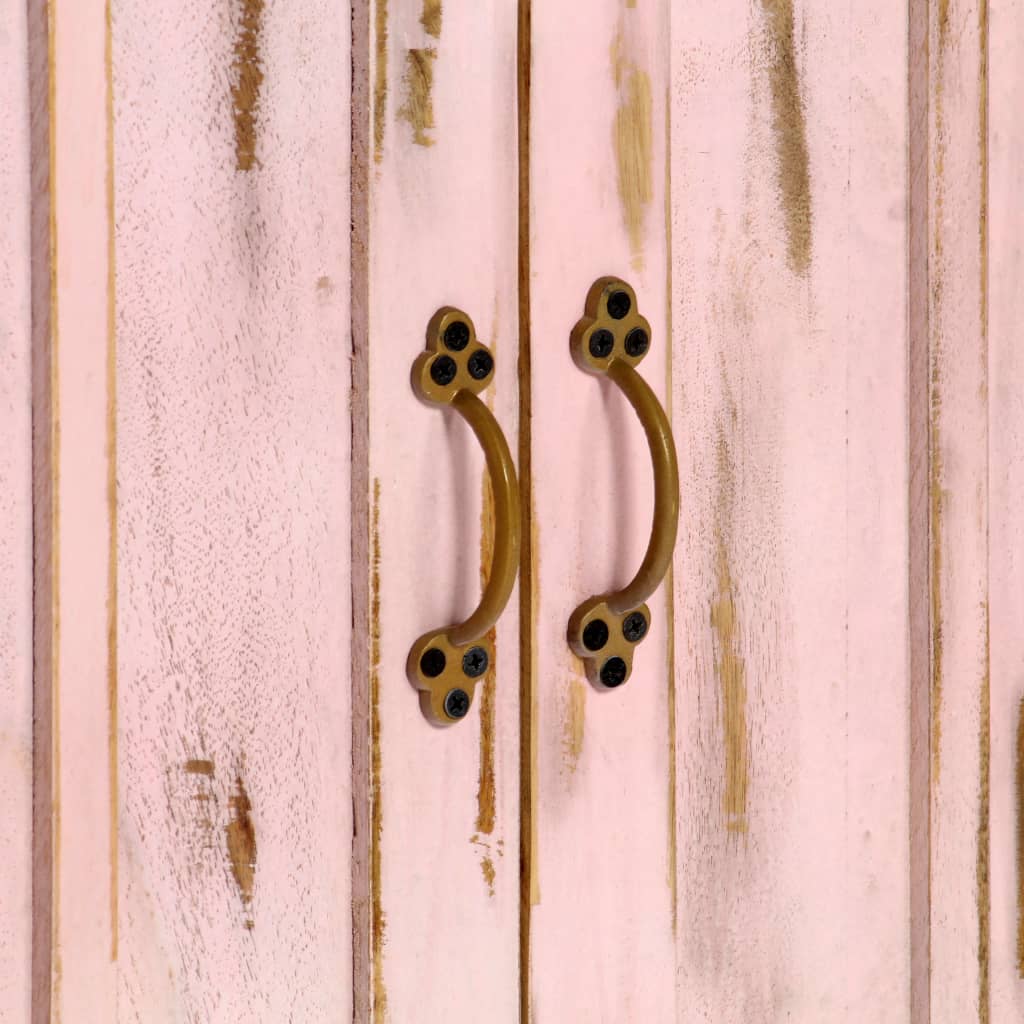 Sideboard 110X35X70 Cm Solid Mango Wood