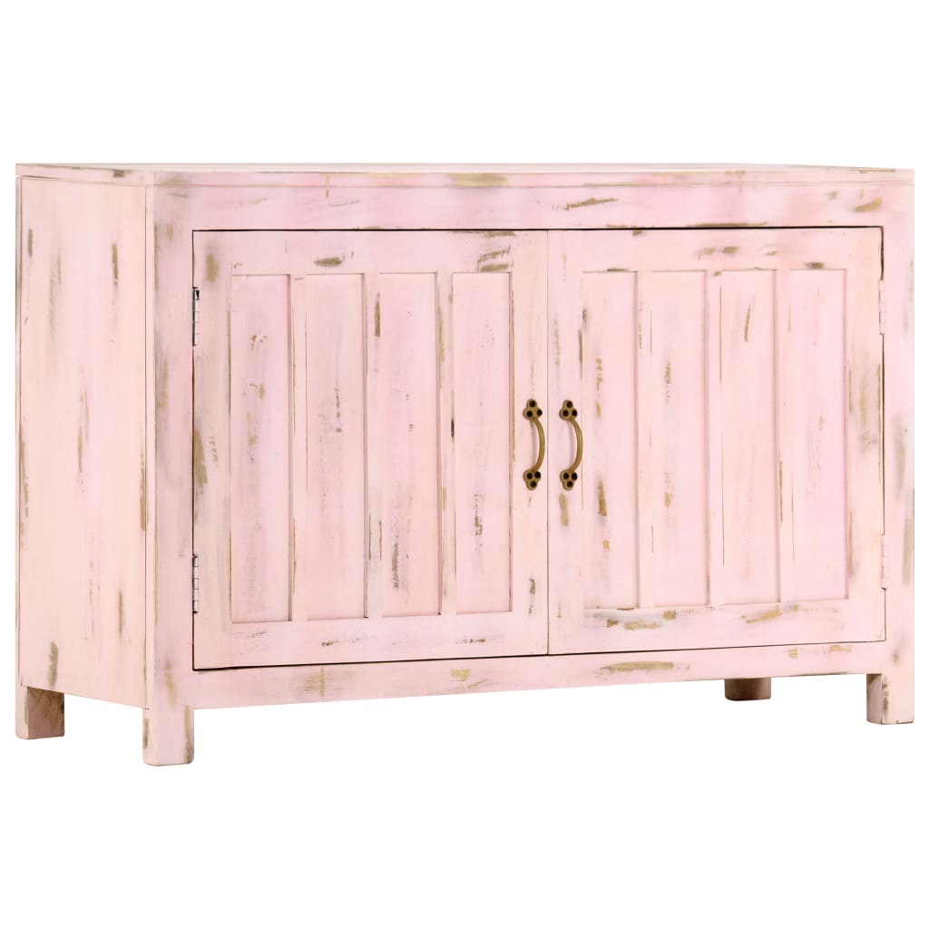 Sideboard 110X35X70 Cm Solid Mango Wood