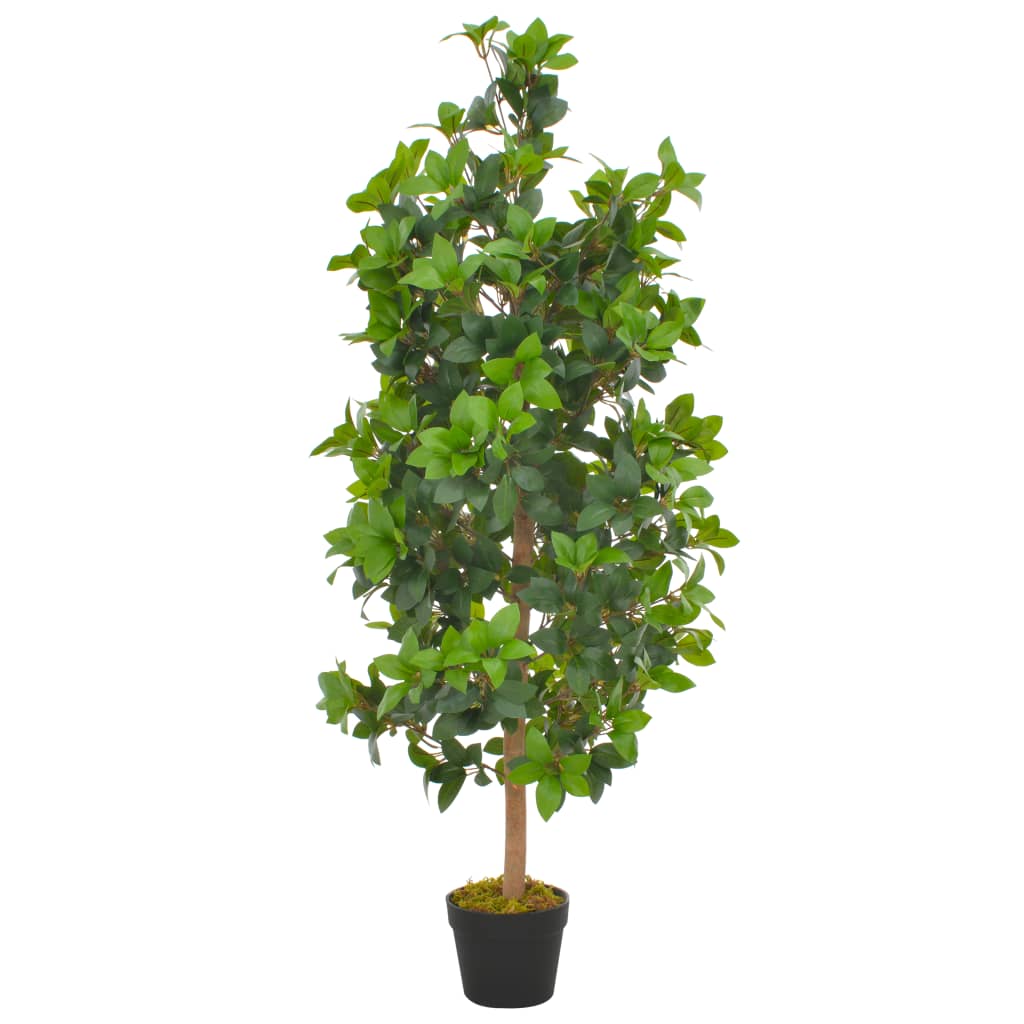 Artificial Plant Laurel Tree With Pot Green