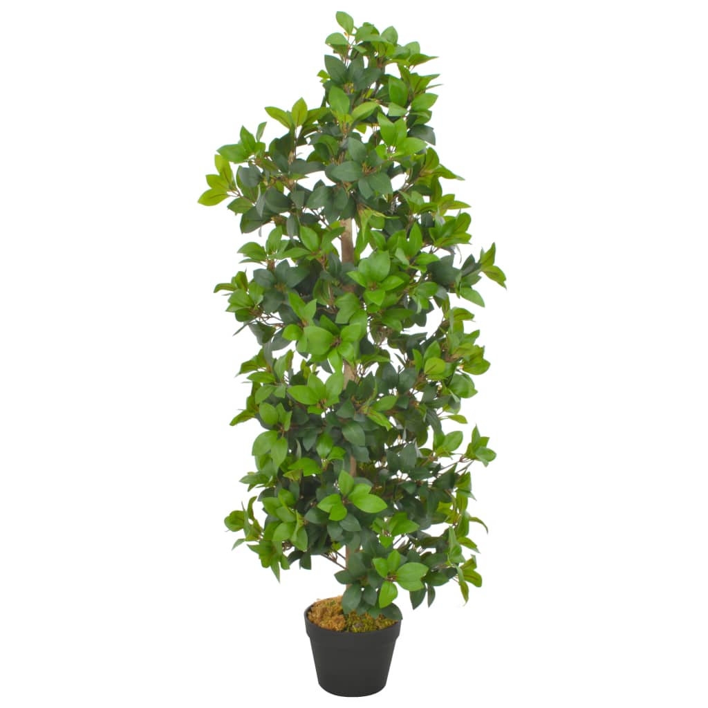 Artificial Plant Laurel Tree With Pot Green