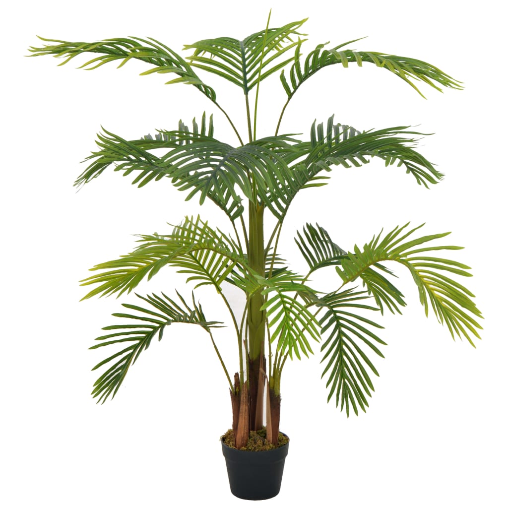 Artificial Plant Palm With Pot Green
