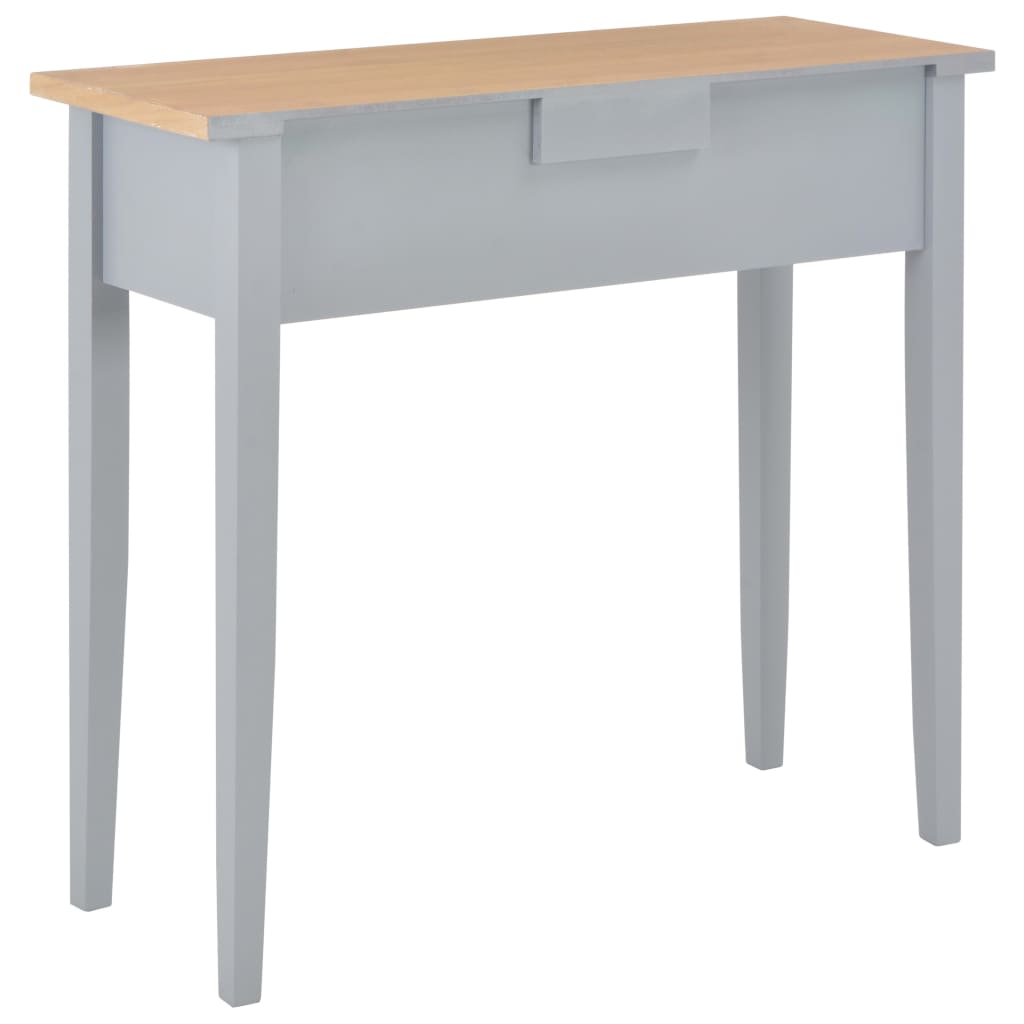 Dressing Console Table Grey 79X30X74 Cm Wood