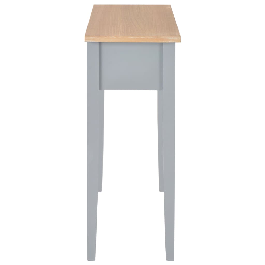 Dressing Console Table Grey 79X30X74 Cm Wood