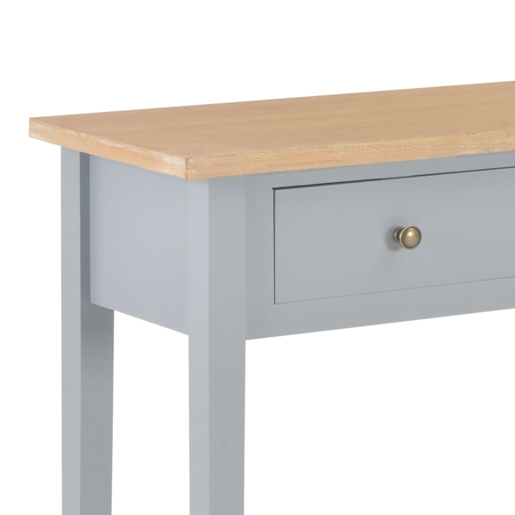 Dressing Console Table Grey 79X30X74 Cm Wood