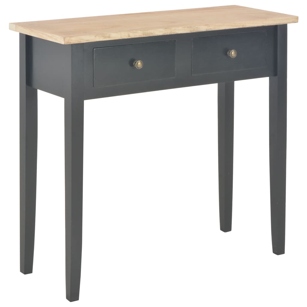 Dressing Console Table Grey 79X30X74 Cm Wood