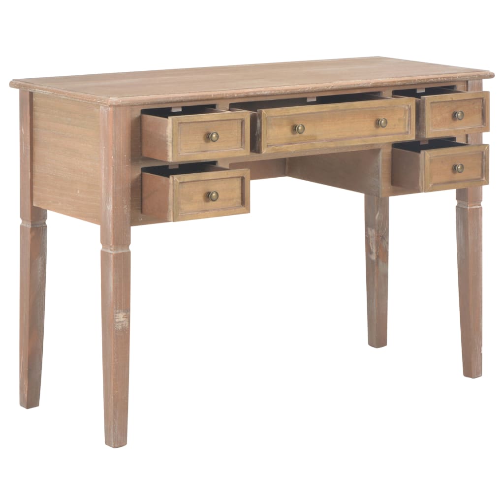 Writing Desk 109.5X45X77.5 Cm Wood