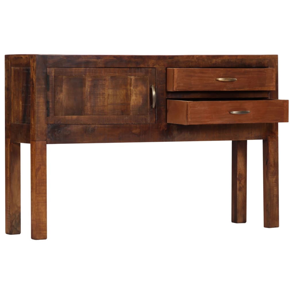 Sideboard 118X30X75 Cm Solid Mango Wood
