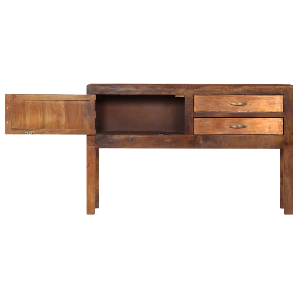 Sideboard 118X30X75 Cm Solid Mango Wood