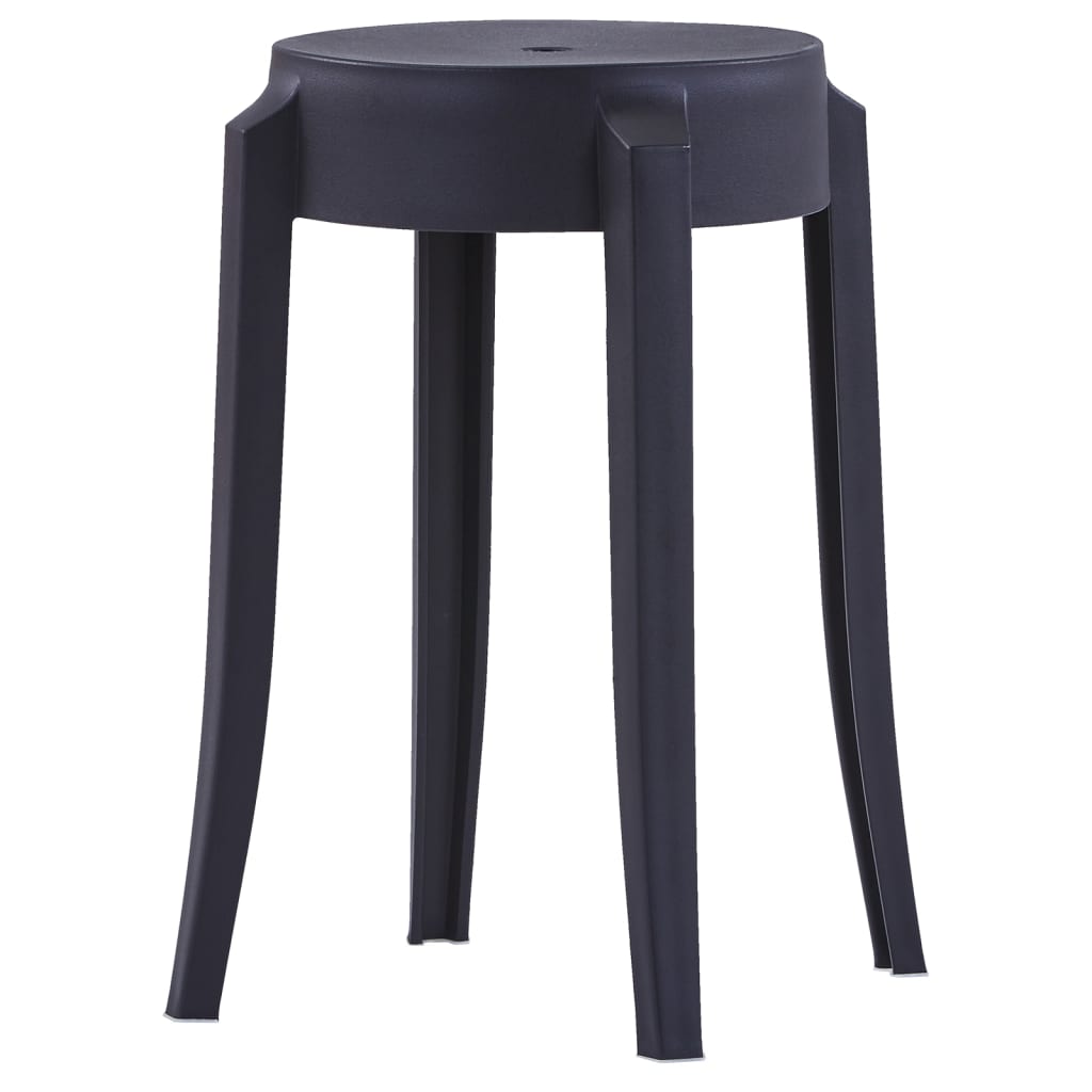 Stackable Stools 4 Pcs Plastic