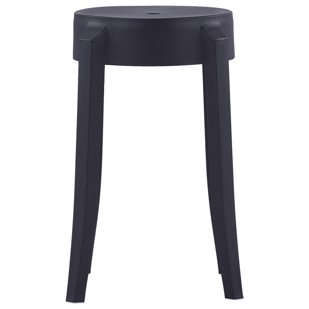 Stackable Stools 4 Pcs Plastic