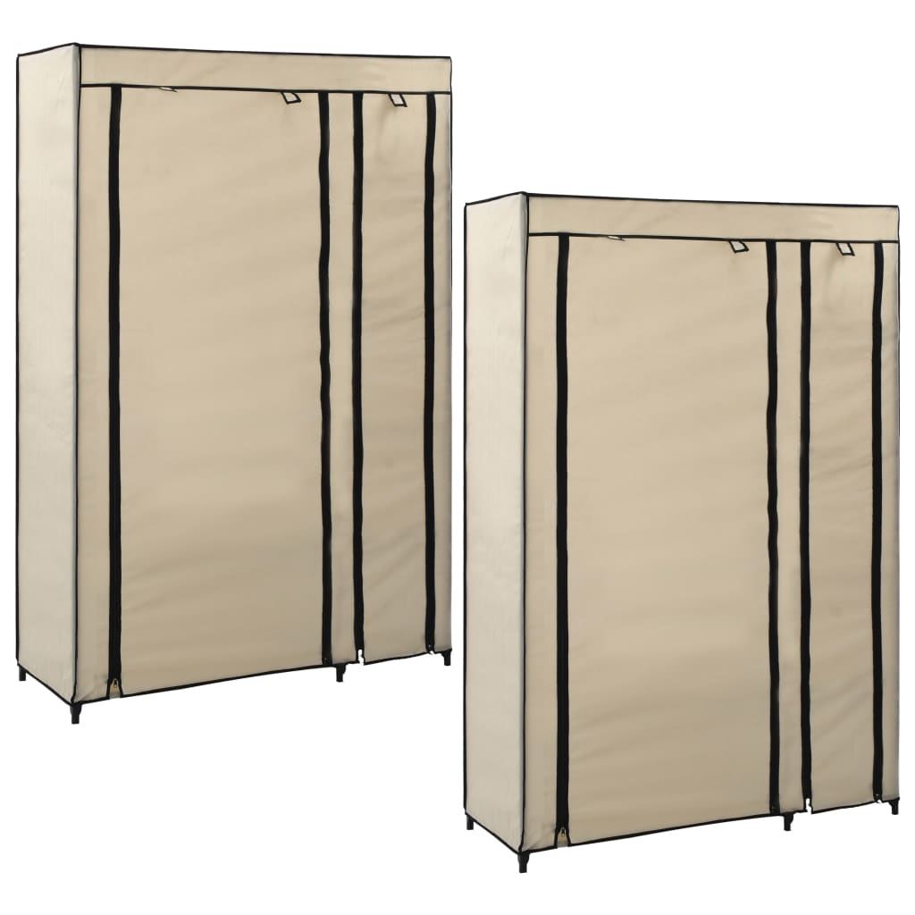Folding Wardrobe 110X45X175 Cm Fabric