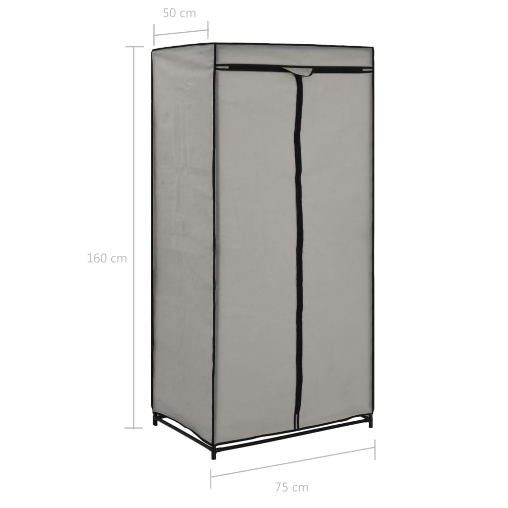 Wardrobe 75X50X160 Cm