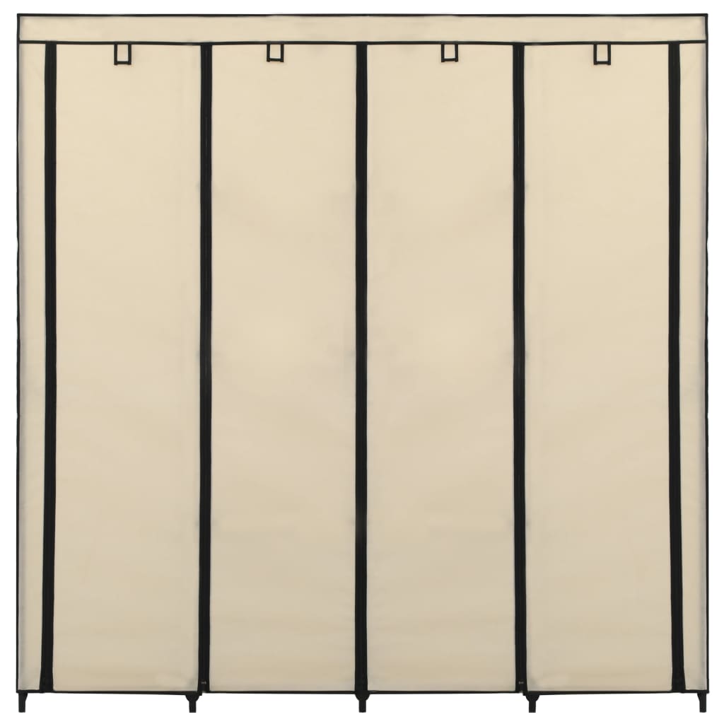 Wardrobe With 4 Compartments 175X45X170 Cm