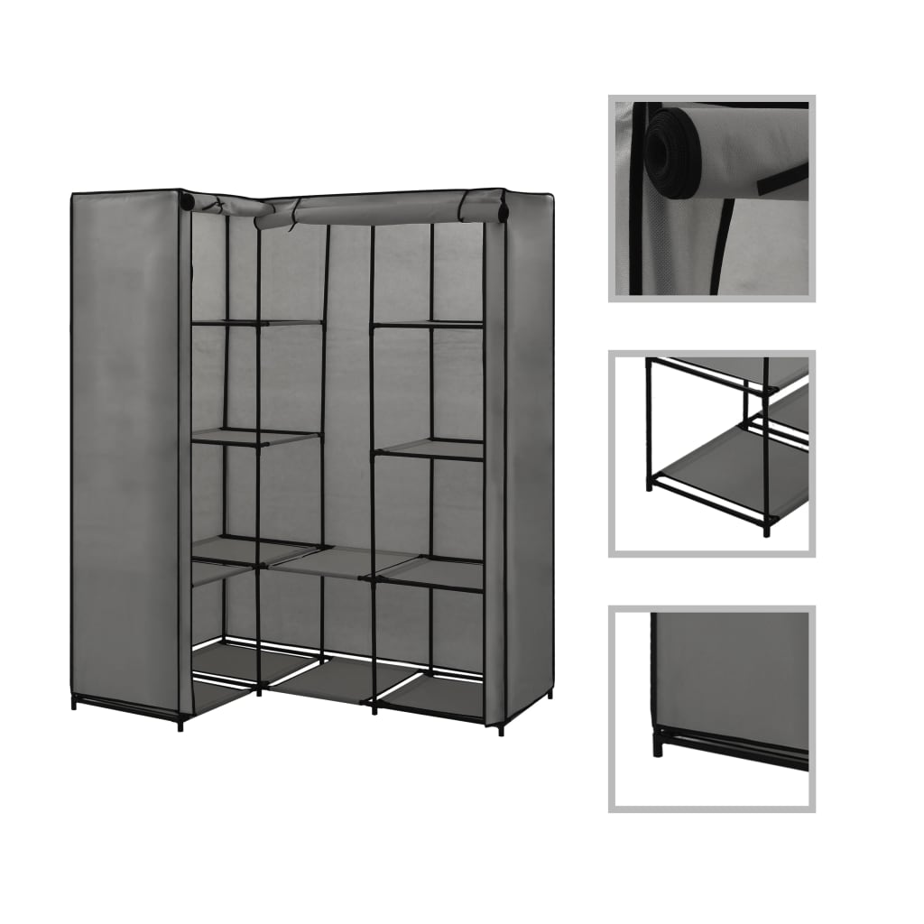 Corner Wardrobe 130X87X169 Cm