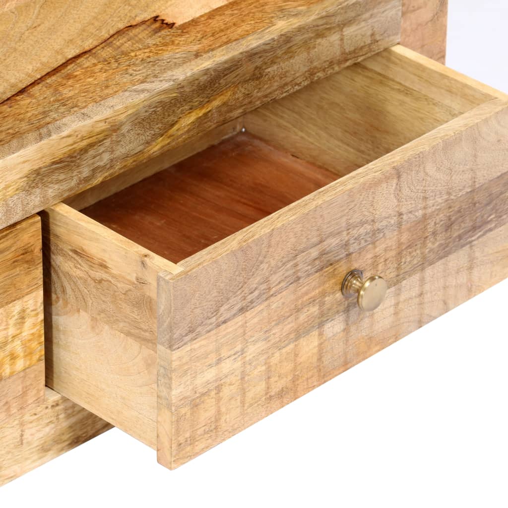 Tv Cabinet 120X30X40 Cm Solid Mango Wood