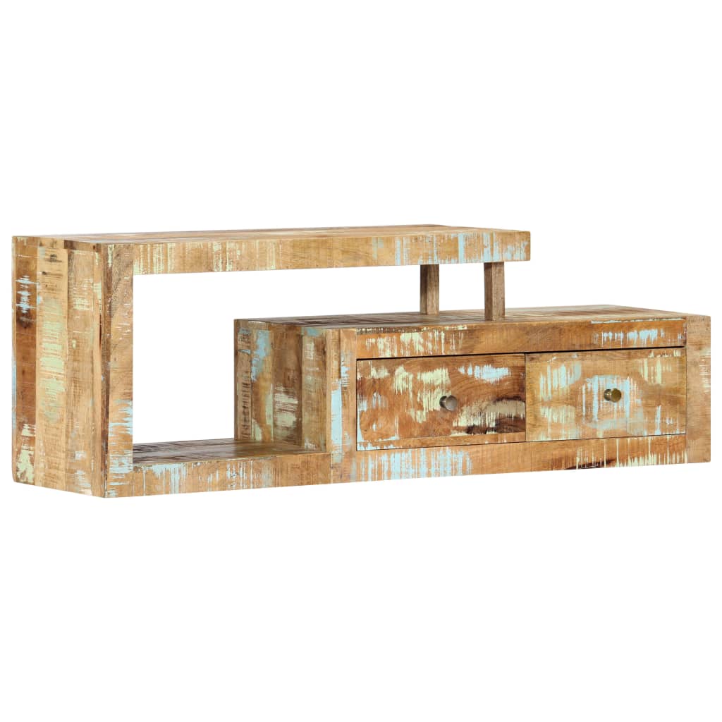 Tv Cabinet 120X30X40 Cm Solid Mango Wood