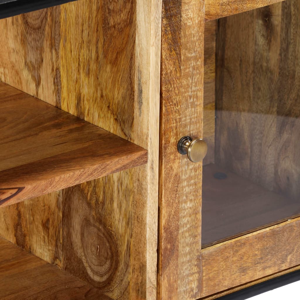 Tv Cabinet 120X30X75 Cm Solid Reclaimed Wood