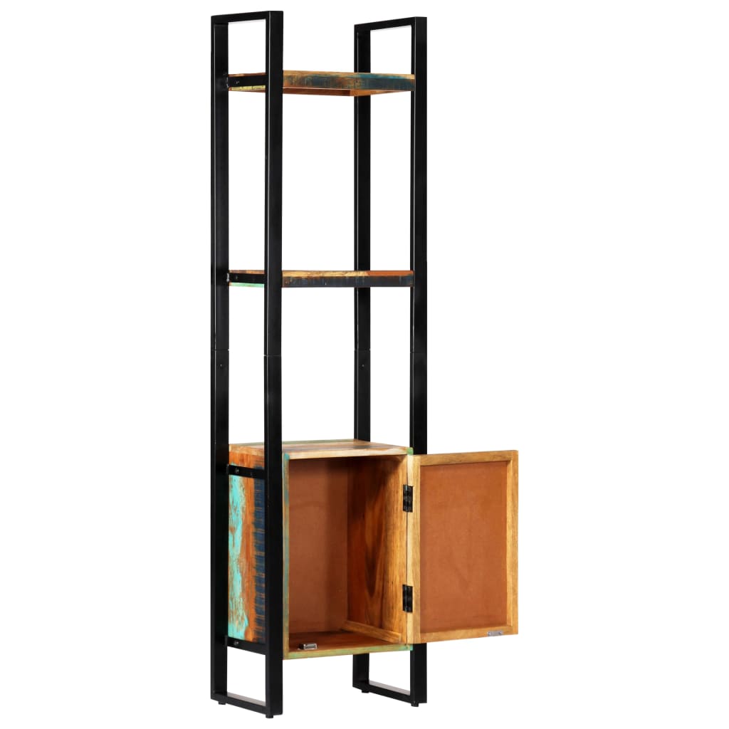 Bookshelf 45X30X171 Cm Solid Reclaimed Wood