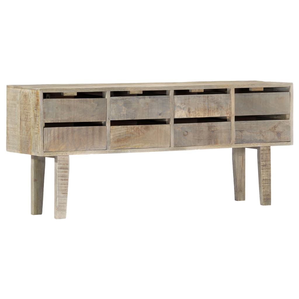 Sideboard 140X30X60 Cm Solid Mango Wood