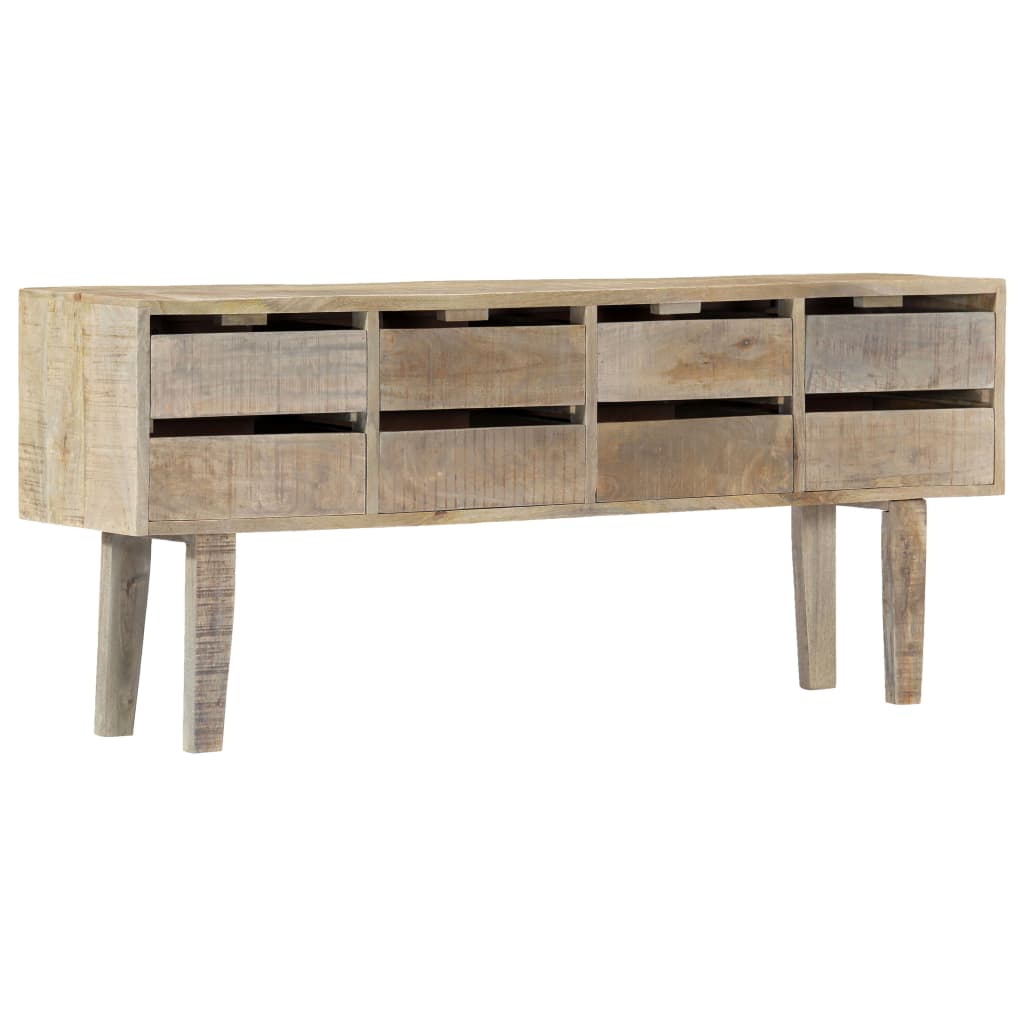 Sideboard 140X30X60 Cm Solid Mango Wood